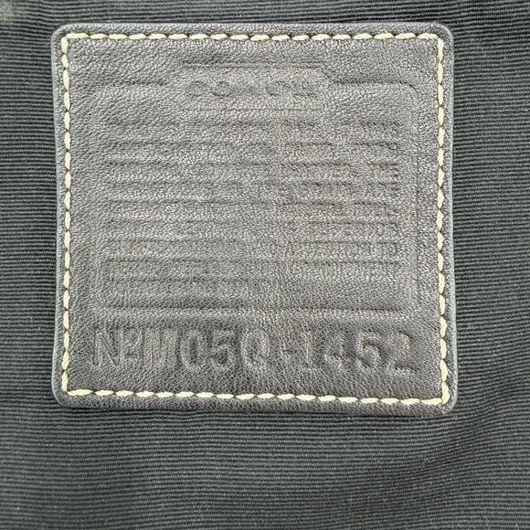 Coach Soho Buckle Flap Hobo Black Leather Y2K Shoulder Bag 1452 Silver Hardware - Picture 16 of 16